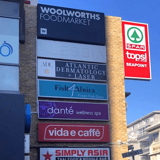 Lightboxes example 6 by Ornate Signs, Cape Town